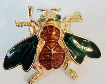 Trifari Vintage Bee Brooch