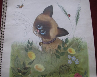Sale - Vintage Siamese Scrapbook - George Buckett 1963
