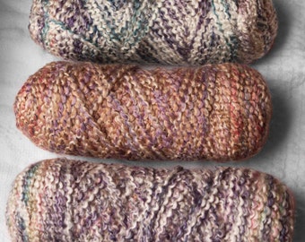 Homespun Lion Brand Multicolors 16 oz Yarn no labels acrylic polyester bulky soft knitting crochet