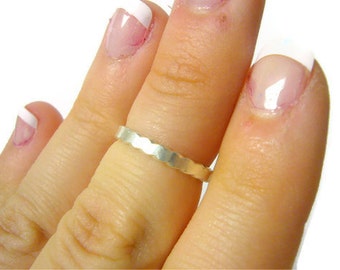 Upper finger ring Silver mid knuckle ring upper knuckle ring sterling silver above knuckle ring first knuckle ring midi ring silver ring