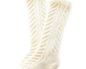 Babies/Children's knitted lambswool knee-high Lace Socks/stockings/gray/white/pink/boot socks/legwarmers/woolen socks with lace