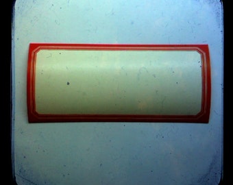 4pcs DENNISON LABELS GUMMED Vintage Large No. 2005