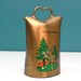 Vintage Cow Bell , Brass Bell , bell Souvenirs , Farmhouse decor , Animal bell , Old bell , Rustic home decor , Hammered bell