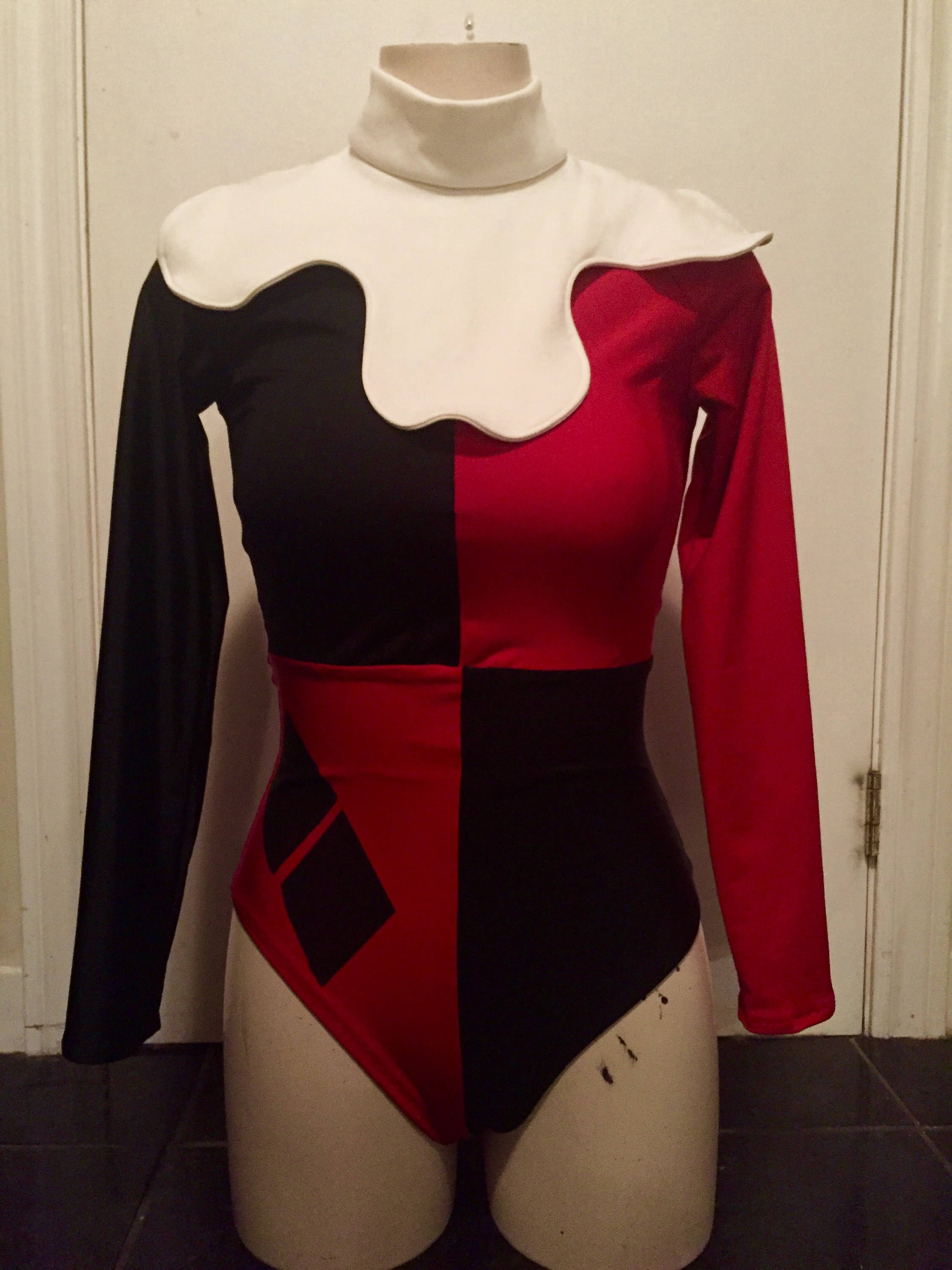 Harlequin Bodysuit Costume