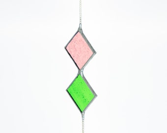 Elegant Stained Glass suncatcher