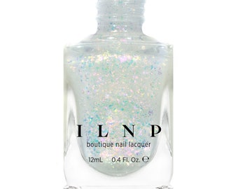 Lovebird - Red, Orange, Gold, Green Color Shifting Iridescent Flakie Topper Nail Polish