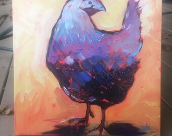Patsy The Patterned Hen