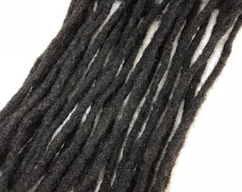 100% Human Hair Dreadlocks Handmade