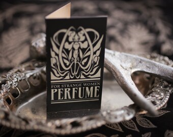 Solid Perfume Sample - 100% Natural Perfume - For Strange Women