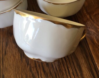 Haviland Limoges Cup Gold Rim Vintage Gorgeous France