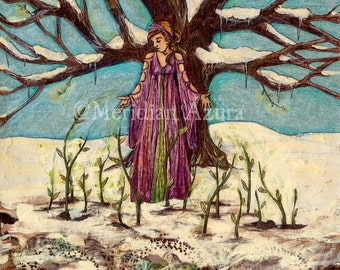 Goddess of Spring, Divine Feminine print