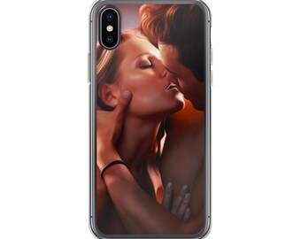 Kissing Couple - iPhone Case