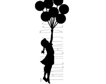Banksy balloon girl | Etsy