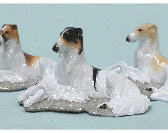 Borzoi Dog Collectible Figurine