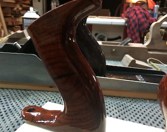 Stanley no 3-4 hand plane tote replacement, shaped and finished. Various woods, US and Canada