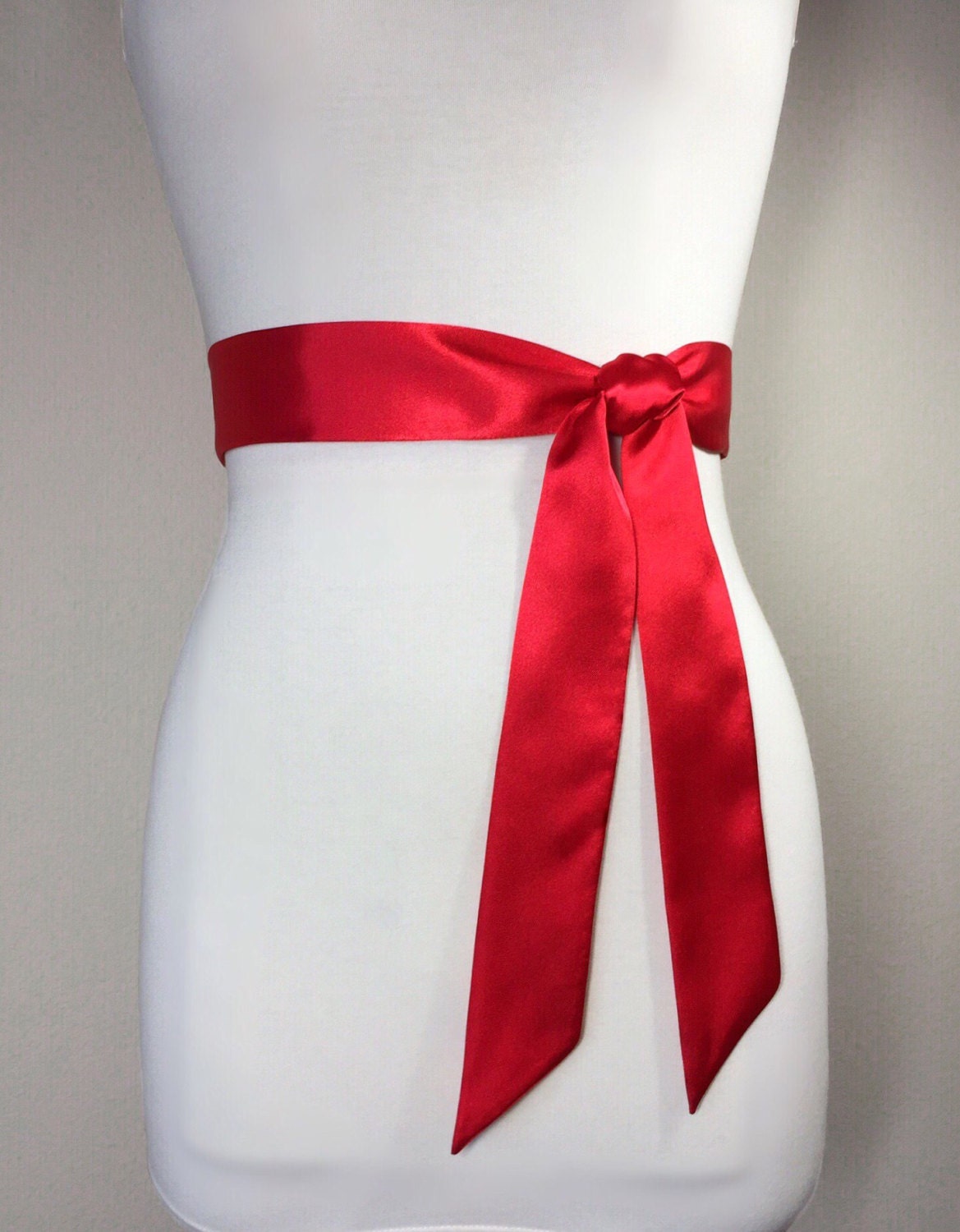 Narrow Red Sash, Red Satin Sash Bridesmaid Sash, Red Wedding Dress ... Narrow Red Sash, Red Satin Sash Bridesmaid Sash, Red Wedding Dress ...