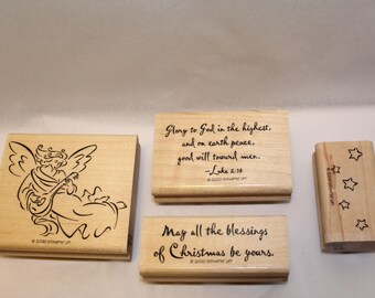 Stampin' Up Brushstroke Angel