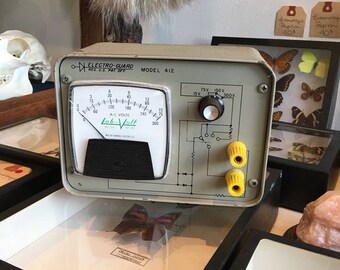 Galvanometer vintage Electro-Guard model 412 AC volts by General Electric