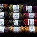 AUTUMN color combination of cotton crochet yarn, 12 skeins of Catania yarn, 50 gram each
