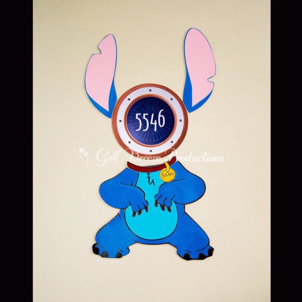 Stitch Magnet for Disney Cruise Door