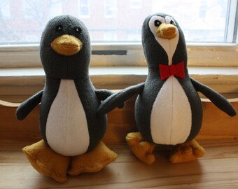 Stuffed Penguin - Adorable Baby Stuffed Penguin with Bow Tie