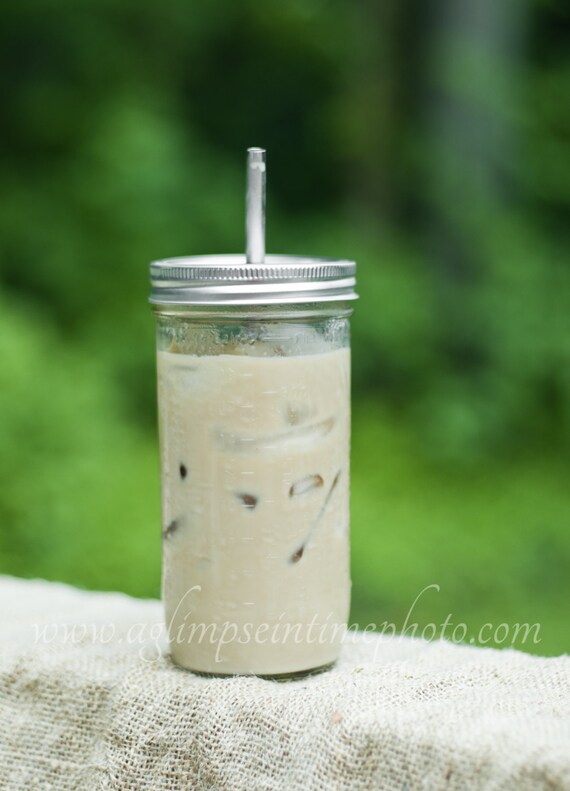 Set of 3 Hard to Find Large 24oz Mason Jar To Go Cup With