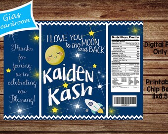 To the Moon & Back Chip bags