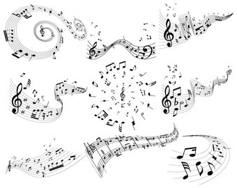 Music notes, Musical notes, Music sheet, Music, Notes, Silhouette,SVG,Graphics,Illustration,Vector,Logo,Digital,Clipart