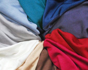 silk jersey, luxury silk fabric, 80 silk, 20 Viskose, fabric