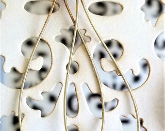 Guitar String Earrings with Dangle