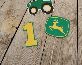 John Deere Birthday Inspired- Tractor - Centerpiece Bundle