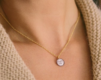 Gifts For Writers - Chapter One Book Necklace - Librarian Gift - Literary Jewelry - Gift For Readers - Bookish Gifts For Her