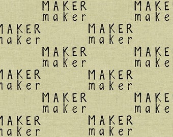 Andover - Tiger Plant COTTON/LINEN - Maker Maker - Dark