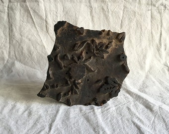 Vintage Batik Print Block