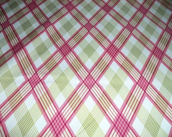 Joel Dewberry Modern Meadow Picnic Plaid in Berry - by the yard