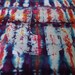 Disco Biscuits ice dyed batik pillow case- beautiful purple-blues-Free domestic shipping
