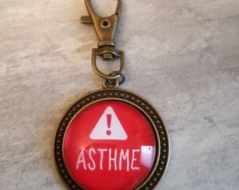 Allergy "Asthma" keychain