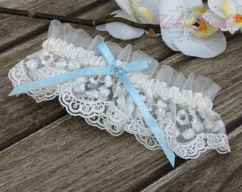 FAST Shipping!!!! Beautiful Lace Wedding Garter, Bridal Garter, Garter, Lace Garter, Something Blue, Blue Wedding Garter, Toss Garter