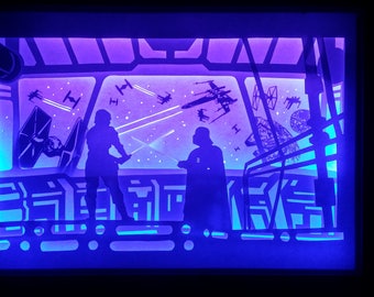 Star Wars - Paper Cutting Light Box Template files