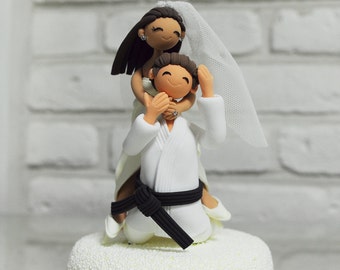 Ju jitsu  cake  topper  Etsy