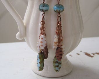 Picasso Bead Earrings