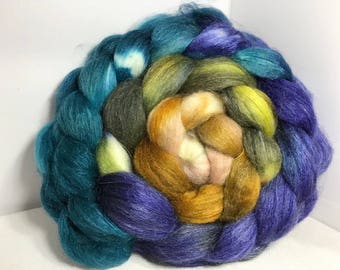 Spinning Fiber Merino SW/Bombyx/Mohair 70/15/15 - 5oz - Tree Ears 1