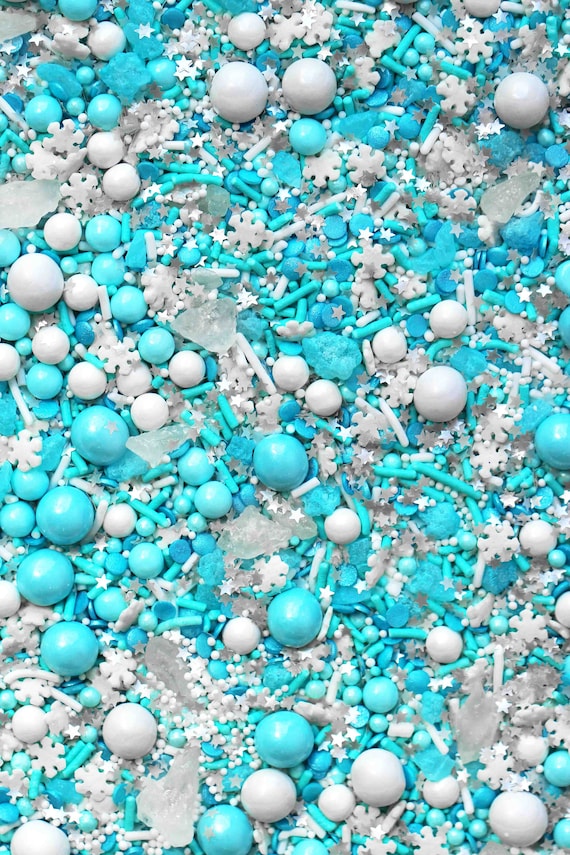 Ice Queen Sprinkle Blend Frozen Sprinkles Elsa Sprinkles