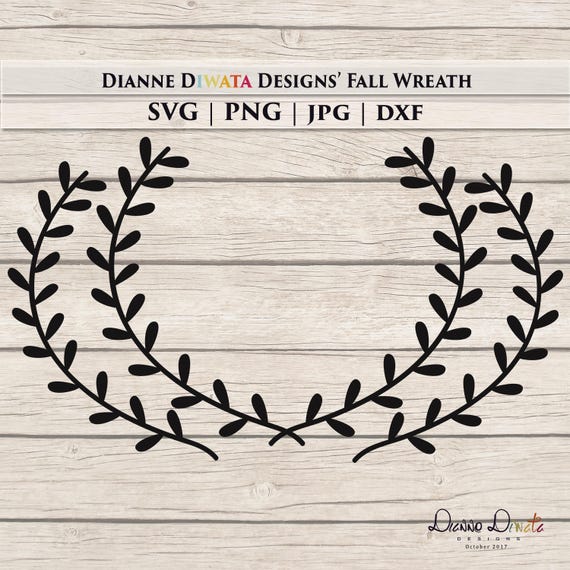 Download Laurel SVG Laurel Fall Vector Leaurel Border svg Fall