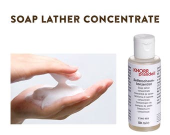 Soap Lather Concentrate for Soap Making 1.69 oz / 50ml, Soap Foam Additive for Handmade Soap Crafting, Soapmaking Supplies for Homemade Soap