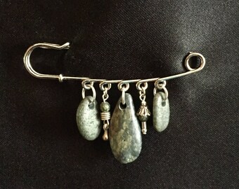Lake Superior Stone Brooch