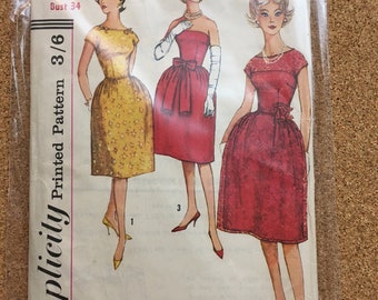 Vintage dress - 3640 Simplicity sewing pattern