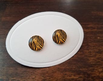 Tiger Stripes Earrings
