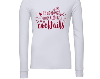 holiday wine shirts