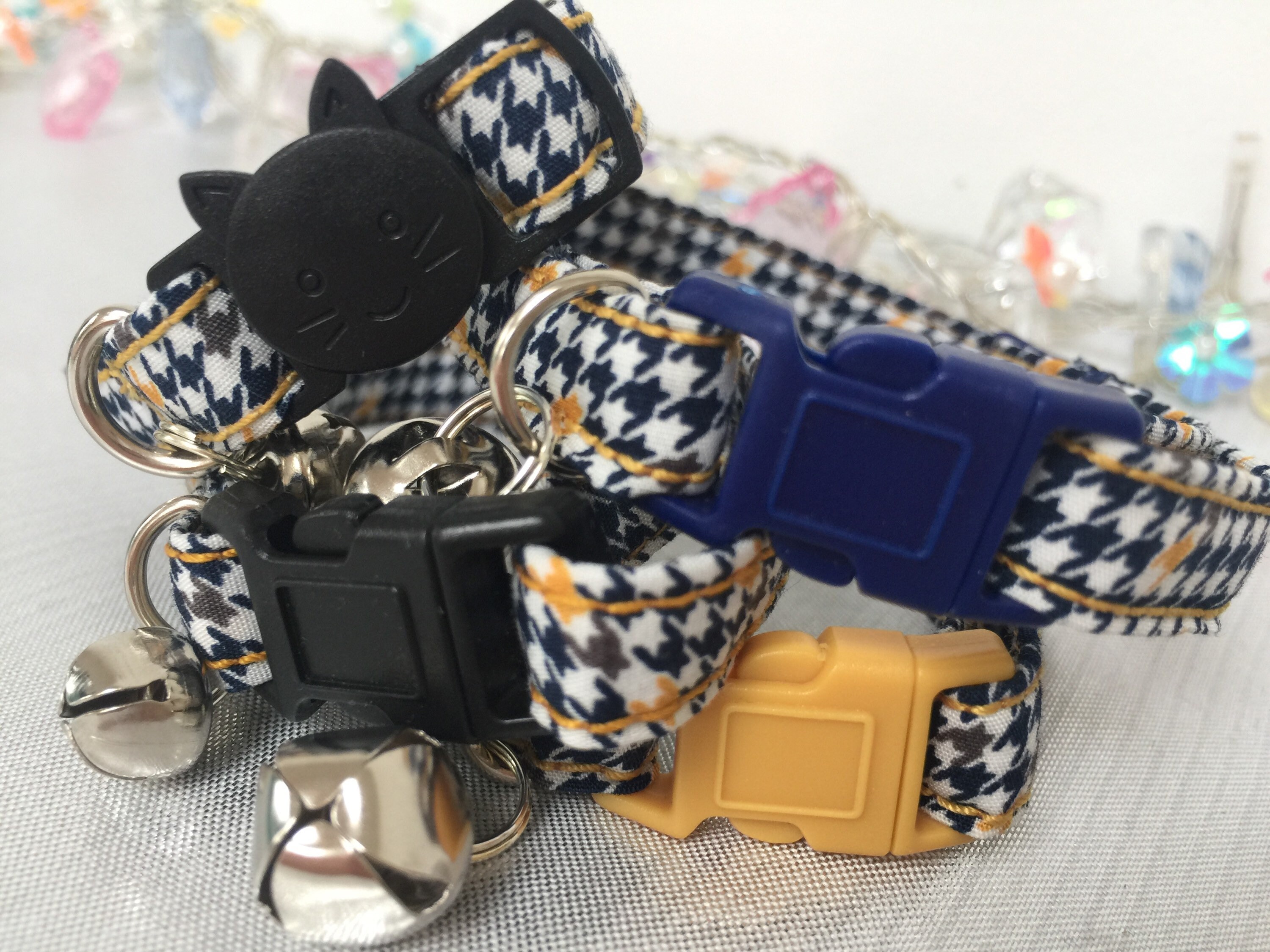 Boys Cat Collar Kitten Collar Adjustable Cat Collar